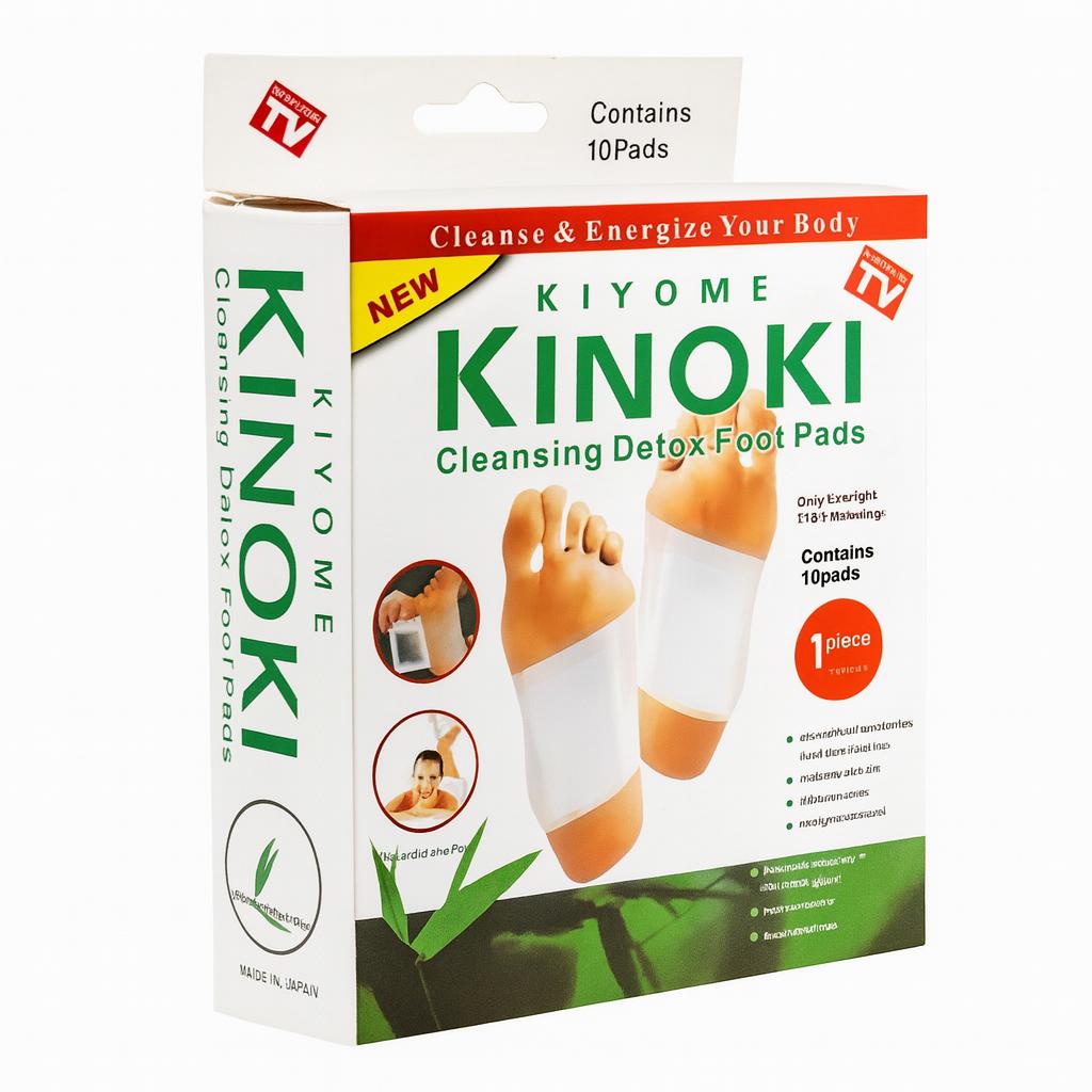 Parches Desintoxicantes para pies Kinoki 🇪🇨